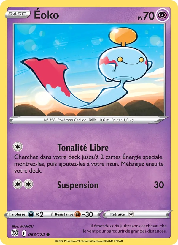 Éoko 063/172 - Stars Étincelantes - Pokémon JCC
