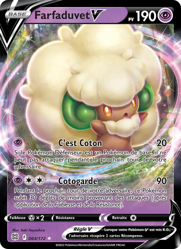 Farfaduvet V 064/172 - Stars Étincelantes - Pokémon JCC