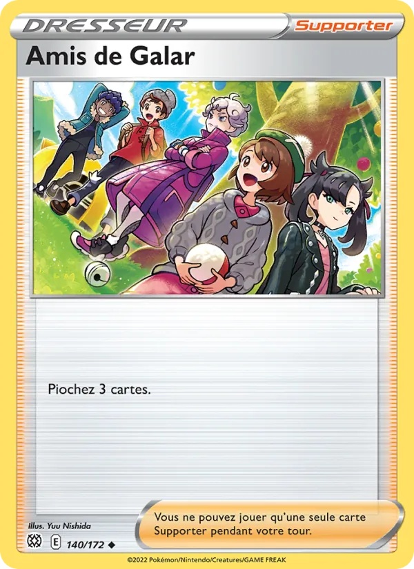 Amis de Galar 140/172 - Stars Étincelantes - Pokémon JCC