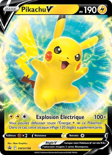 Pikachu V SWSH198/307