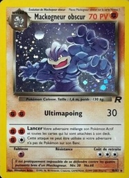 Mackogneur obscur 10/82 - Team Rocket - 1re Édition - Pokémon JCC