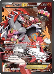 Groudon-EX de la Team Magma 15/34 - Double Danger - Pokémon JCC