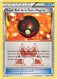 Super Ball de la Team Magma 31/34 - Double Danger - Pokémon JCC