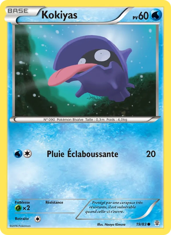 Kokiyas 19/83 - Générations - Pokémon JCC