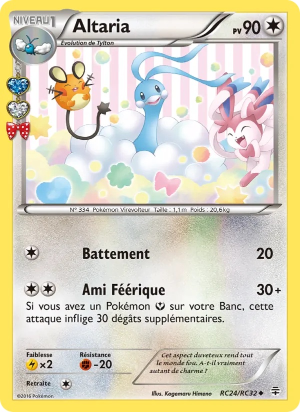Altaria RC24/83 - Générations - Pokémon JCC
