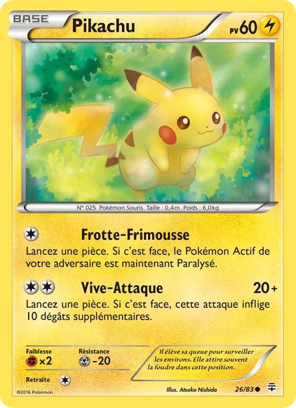 Pikachu 26/83 - Générations - Pokémon JCC