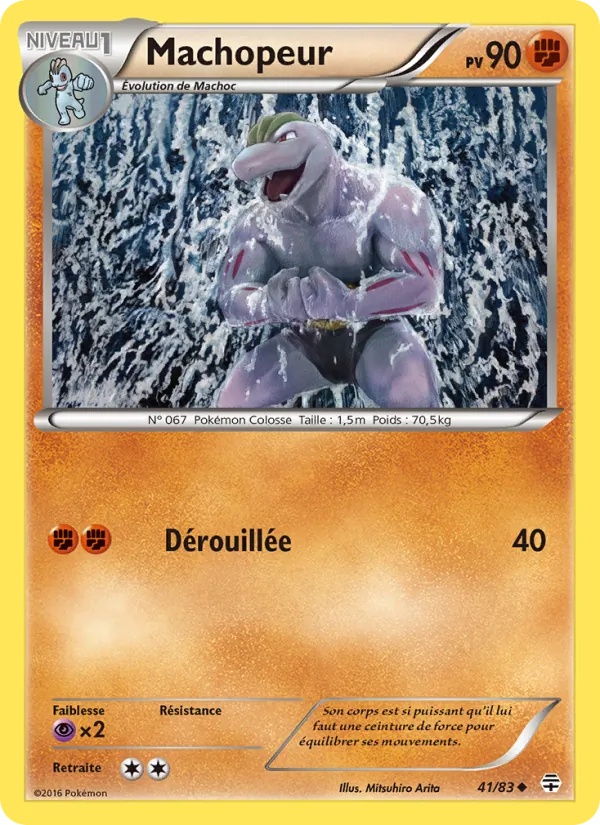 Machopeur 41/83 - Générations - Pokémon JCC