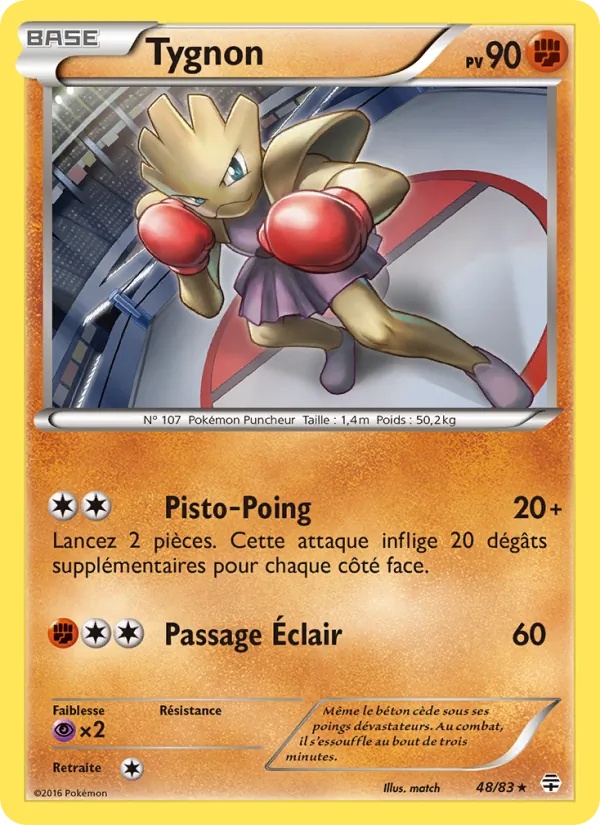 Tygnon 48/83 - Générations - Pokémon JCC
