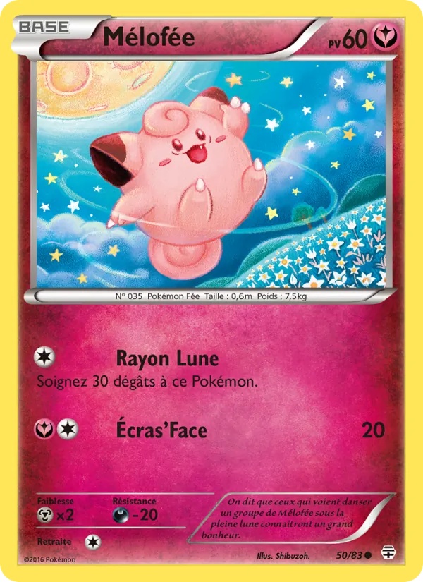 Mélofée 50/83 - Générations - Pokémon JCC