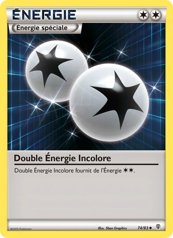 Double Énergie Incolore 74/83 - Générations - Pokémon JCC