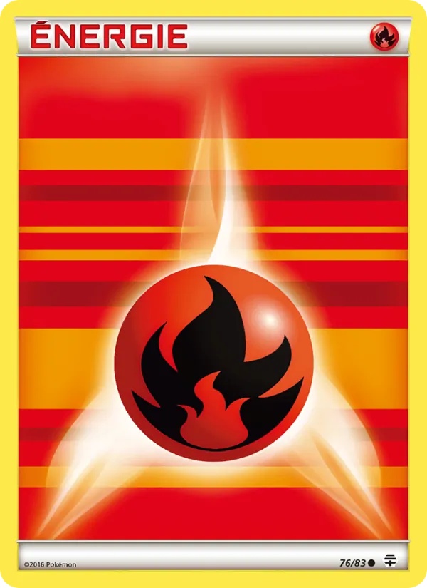 Énergie Fire de base 76/83 - Générations - Pokémon JCC