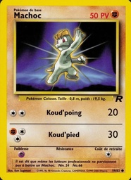 Machoc 59/82 - Team Rocket - Pokémon JCC