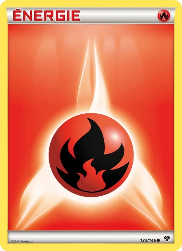 Énergie Feu 133/146 - XY - Pokémon JCC
