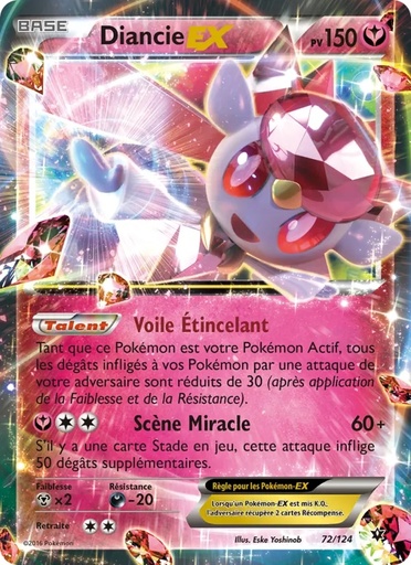 Diancie EX 72/124