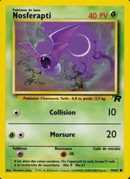 Nosferapti 70/82 - Team Rocket - Pokémon JCC