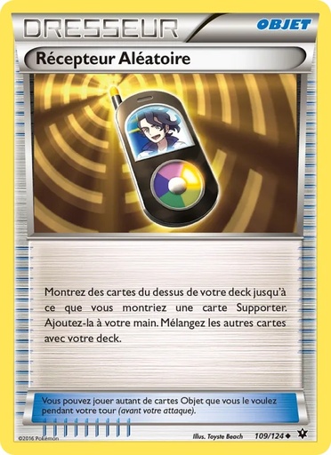 Récepteur Aléatoire 109/124