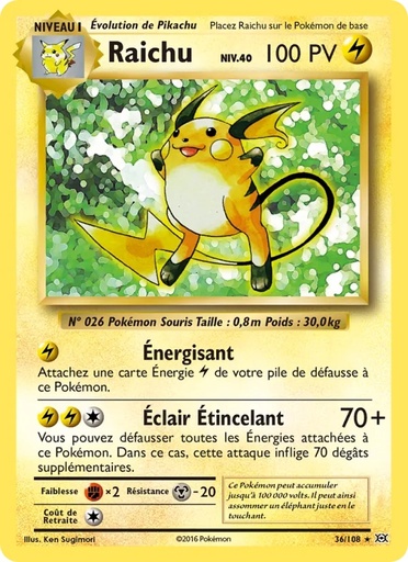 Raichu 36/108