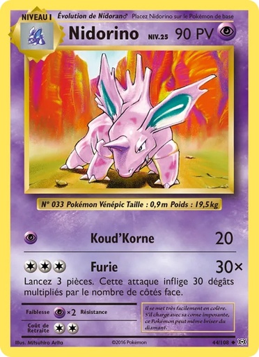 Nidorino 44/108