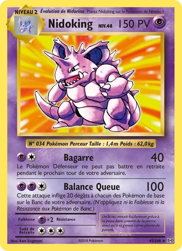 Nidoking 45/108