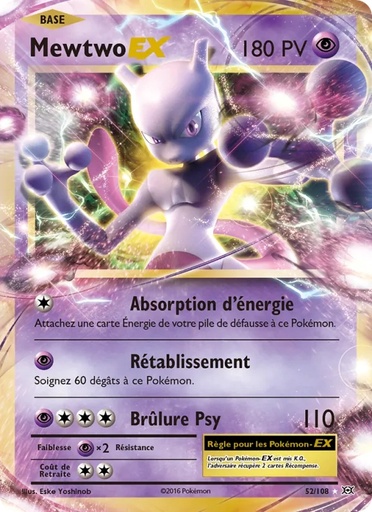 Mewtwo EX 52/108