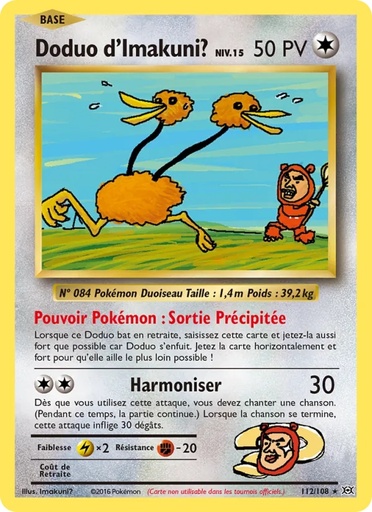 Doduo d'Imakuni? 112/108