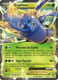 Scarhino EX 4/111 - Poings Furieux - Pokémon JCC