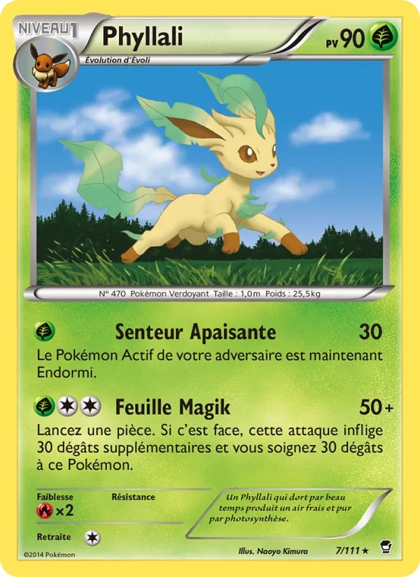 Phyllali 7/111 - Poings Furieux - Pokémon JCC