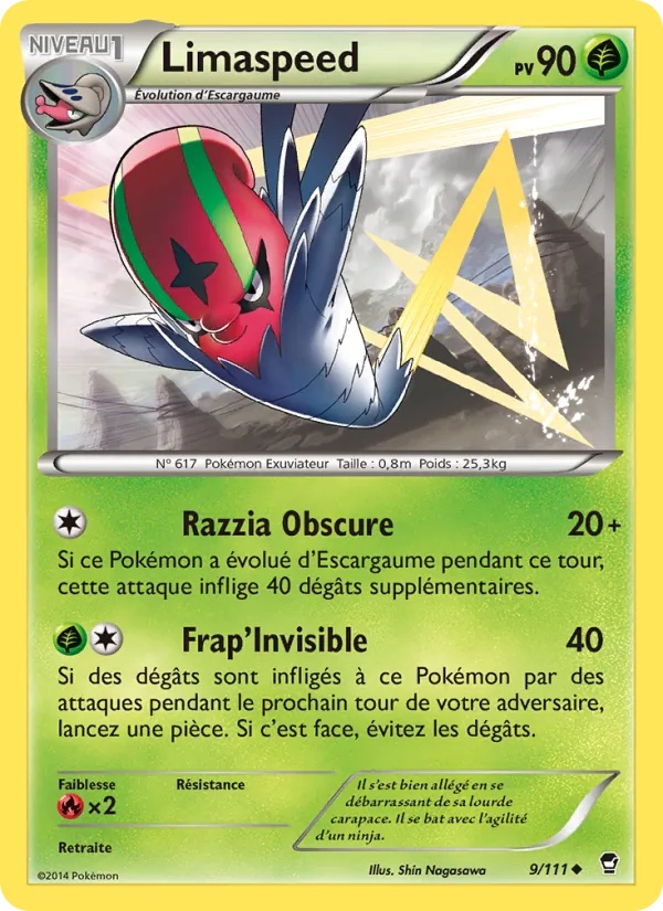 Limaspeed 9/111 - Poings Furieux - Pokémon JCC