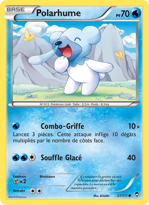 Polarhume 21/111 - Poings Furieux - Pokémon JCC