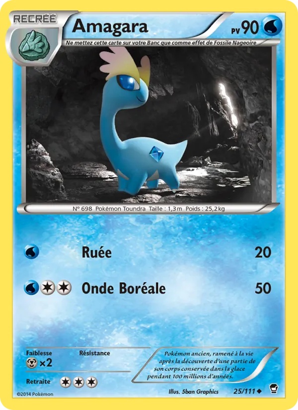 Amagara 25/111 - Poings Furieux - Pokémon JCC