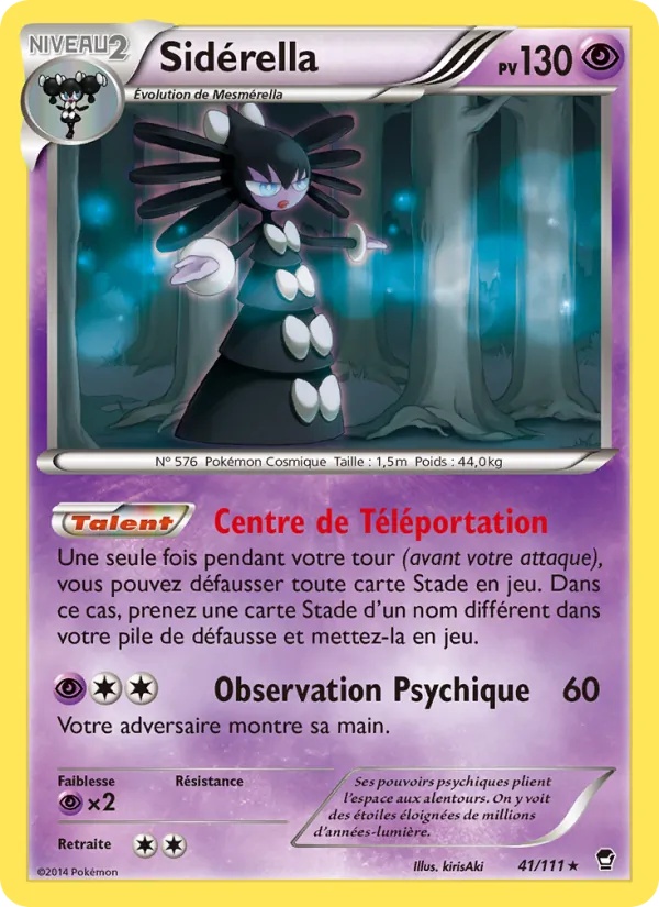 Sidérella 41/111 - Poings Furieux - Pokémon JCC