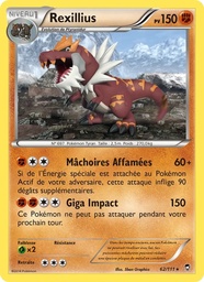 Rexillius 62/111 - Poings Furieux - Pokémon JCC