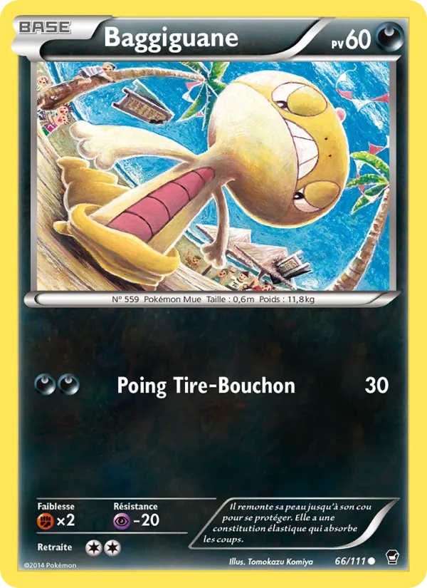 Baggiguane 66/111 - Poings Furieux - Pokémon JCC