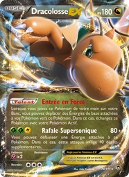 Dracolosse EX 74/111 - Poings Furieux - Pokémon JCC