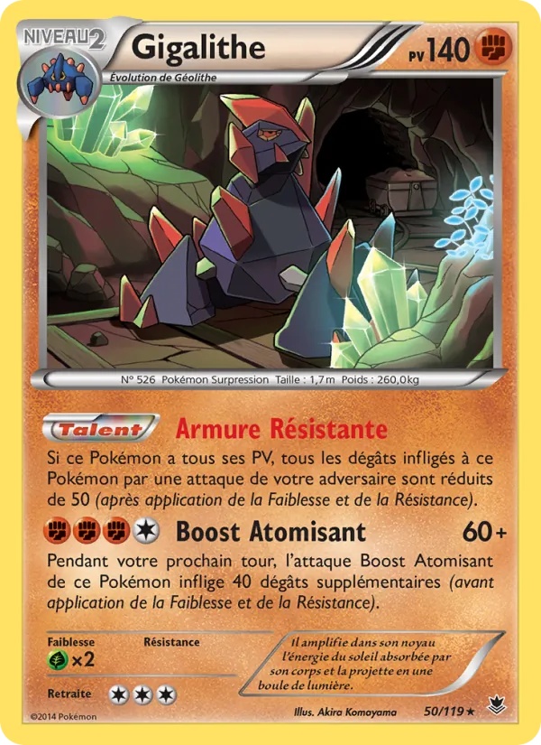 Gigalithe 50/119 - Vigueur Spectrale - Pokémon JCC