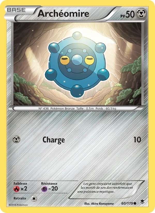 Archéomire 60/119 - Vigueur Spectrale - Pokémon JCC
