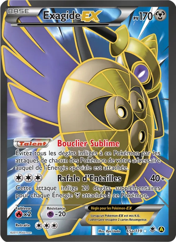 Exagide EX 65a/119 - Vigueur Spectrale - Pokémon JCC