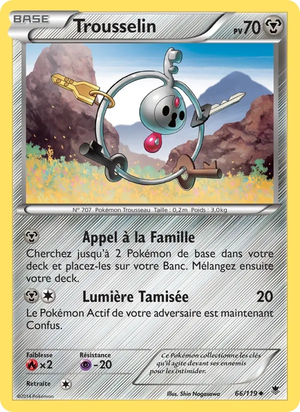 Trousselin 66/119 - Vigueur Spectrale - Pokémon JCC