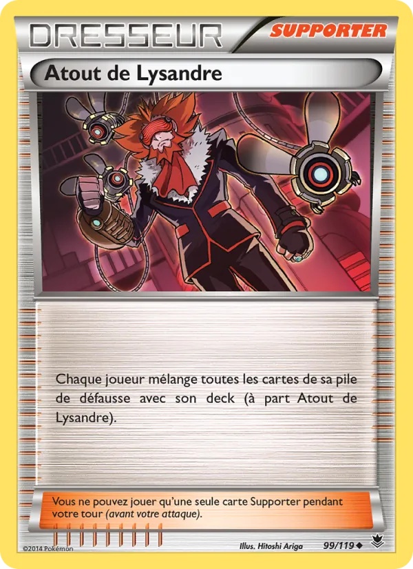 Atout de Lysandre 99/119 - Vigueur Spectrale - Pokémon JCC