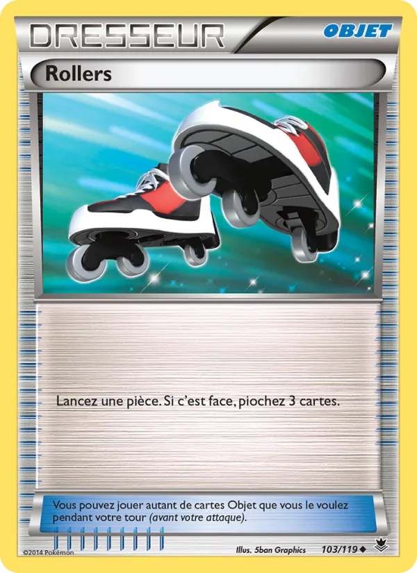 Rollers 103/119 - Vigueur Spectrale - Pokémon JCC