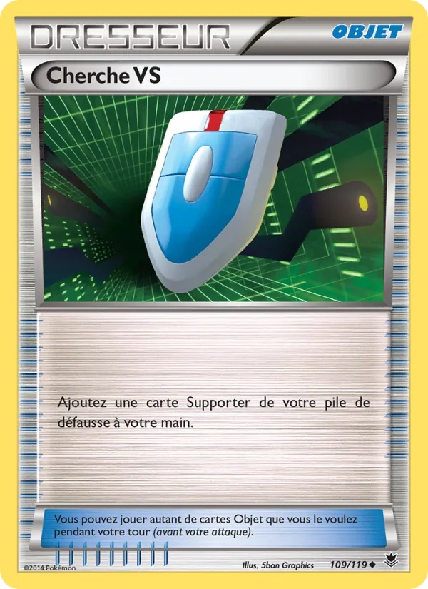 Cherche VS 109/119 - Vigueur Spectrale - Pokémon JCC