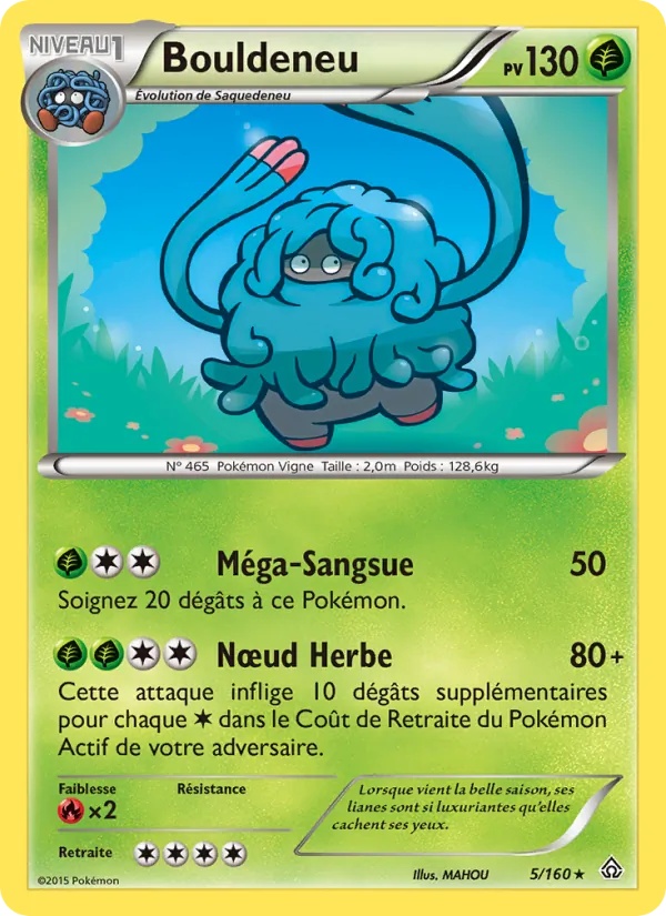 Bouldeneu 5/160 - Primo-Choc - Pokémon JCC