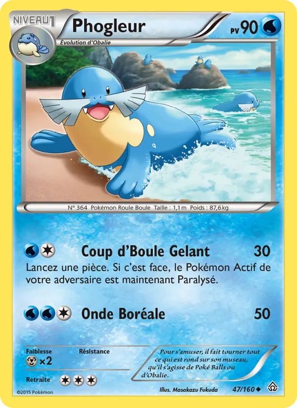 Phogleur 47/160 - Primo-Choc - Pokémon JCC