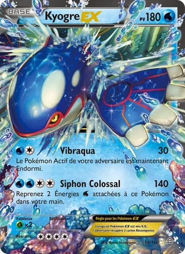 Kyogre EX 54/160
