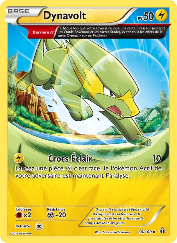 Dynavolt 60/160 - Primo-Choc - Pokémon JCC