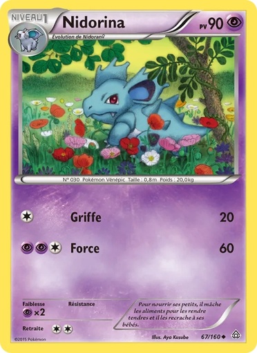 Nidorina 67/160