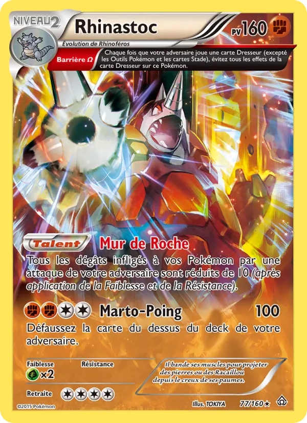 Rhinastoc 77/160 - Primo-Choc - Pokémon JCC