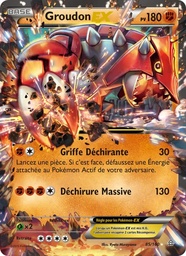 Groudon EX 85/160 - Primo-Choc - Pokémon JCC