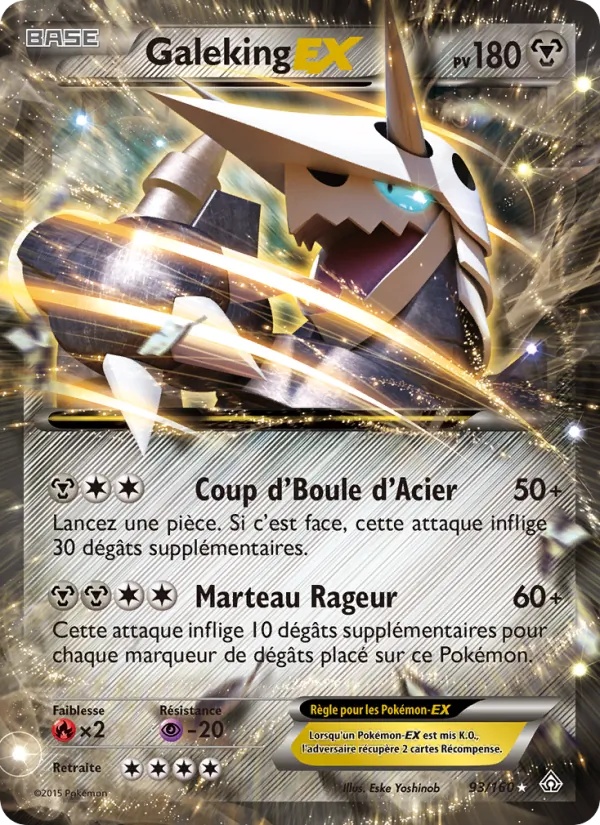 Galeking EX 93/160 - Primo-Choc - Pokémon JCC