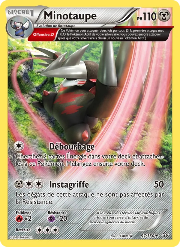 Minotaupe 97/160 - Primo-Choc - Pokémon JCC